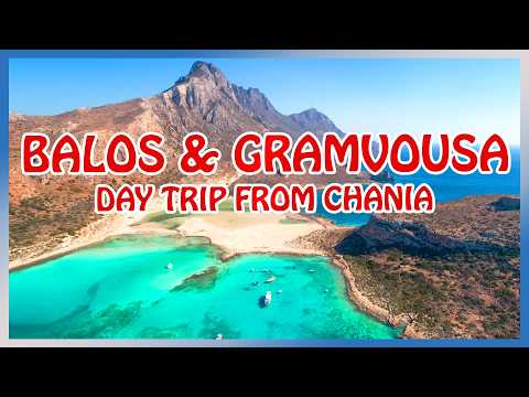 CRETE : Day Trip from Chania to BALOS and GRAMVOUSA