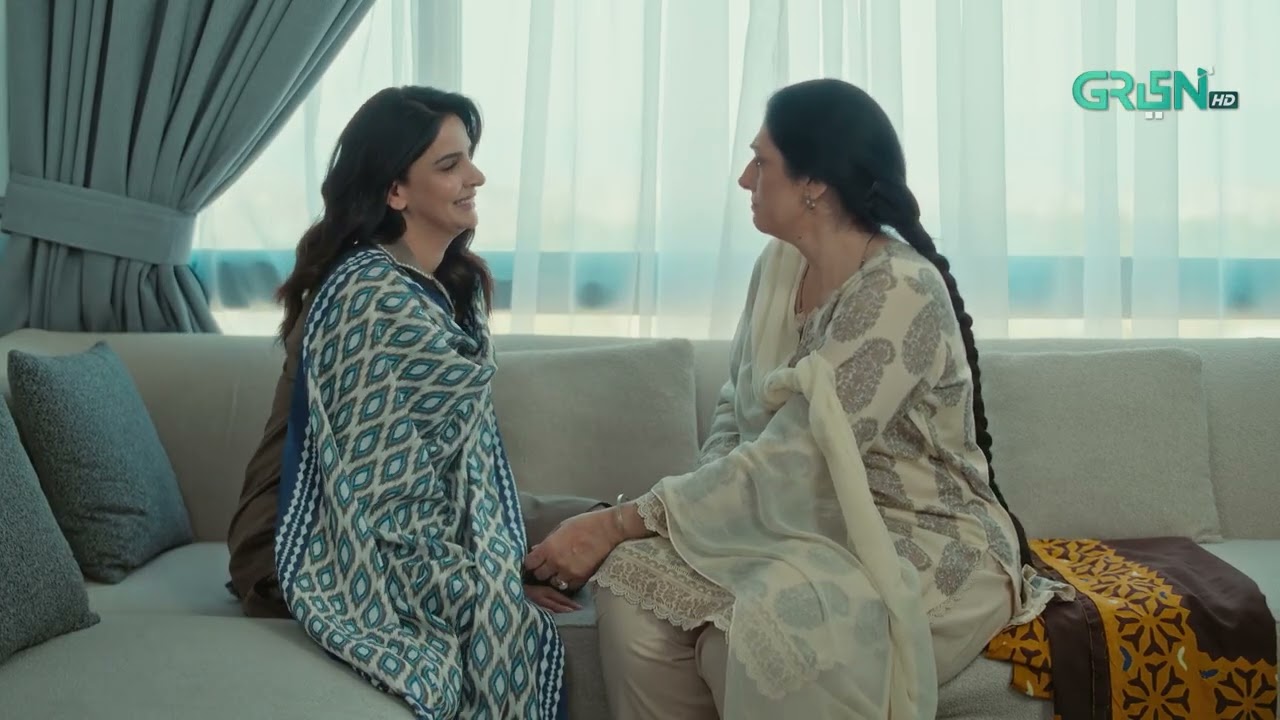 Saas Aur Damad Main Dosti Chal Rahi #pamaal #sabaqamar #usmanmukhtar #greentv