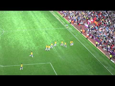 Neymar free kick v Belarus - Olympic Football