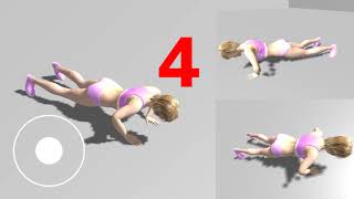 Push Ups, Fitness app Muscle Training