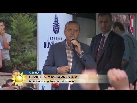 Läget i Turkiet: "Självcensur är förrädiskt" - Nyhetsmorgon (TV4)
