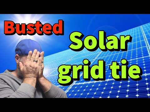 Grid tie solar update