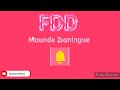 FDD Maunde Ananias Isaura Maunde Tsaningue áudio Inharrime Official