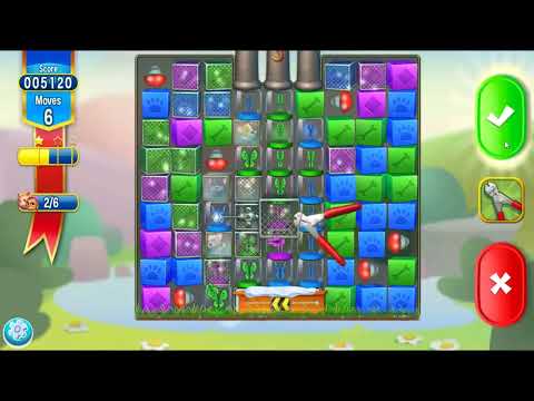 Pet Rescue Saga Level 6233 - NO BOOSTERS | SKILLGAMING ✔️