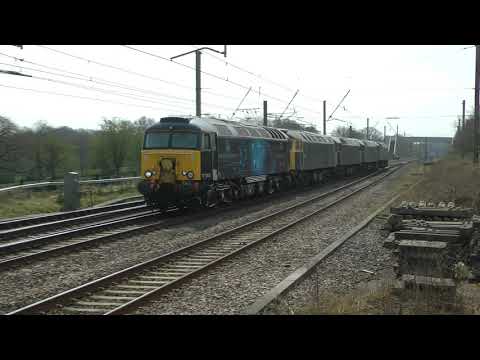 57305+47848+812+815+813'nb Derby Carnforth convoy Euxton Balshaw La jn 18'4'21