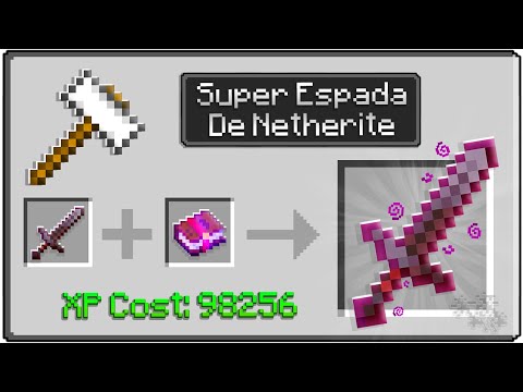 HOW TO GET THE BEST INVINCIBLE ENCHANTED NETHERITE SWORD IN MINECRAFT