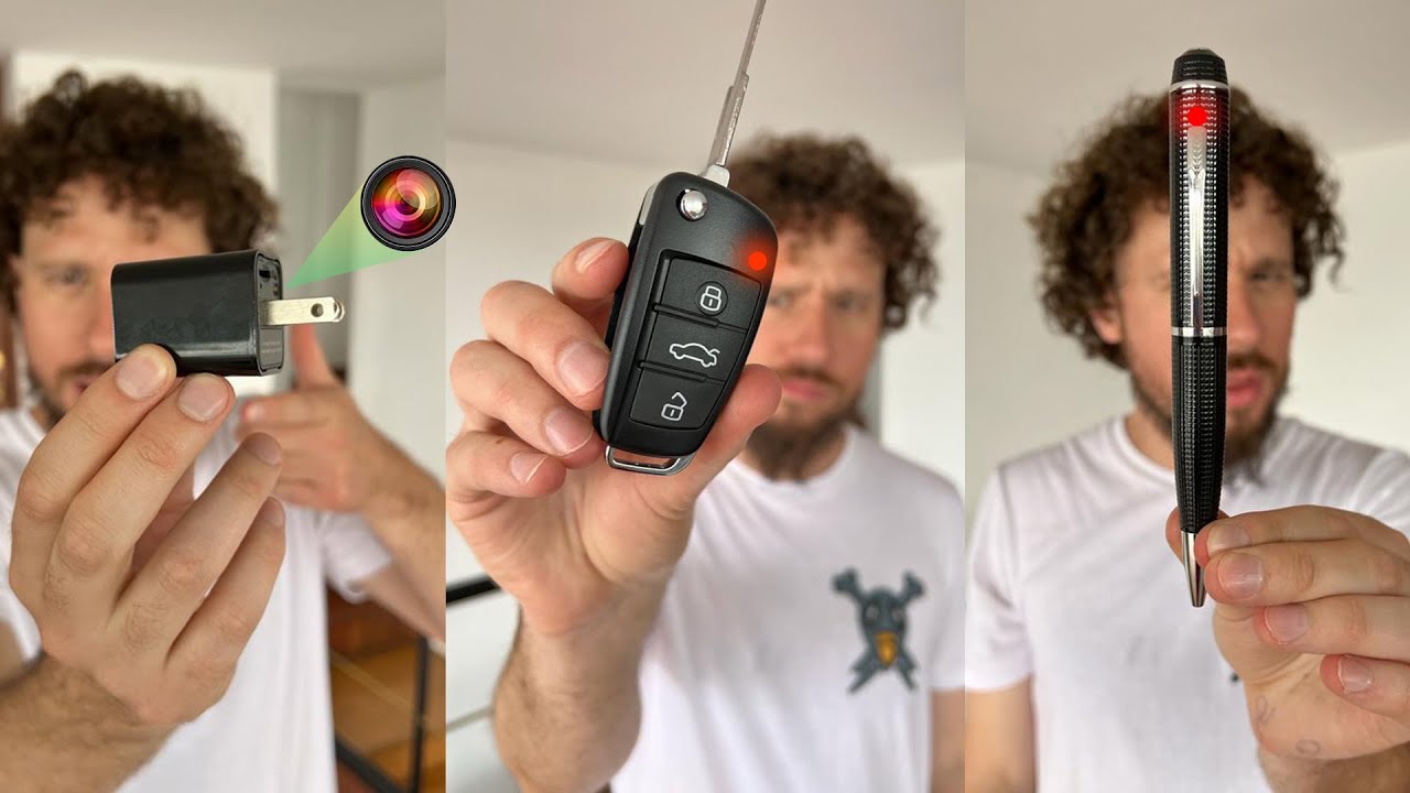 Probando las cámaras espía más pequeñas del mundo… 🤯