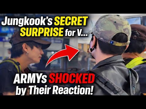 Nach seiner Ankunft in Dubai überraschte Jungkook Taehyung mit dieser Geste – die Reaktion der...