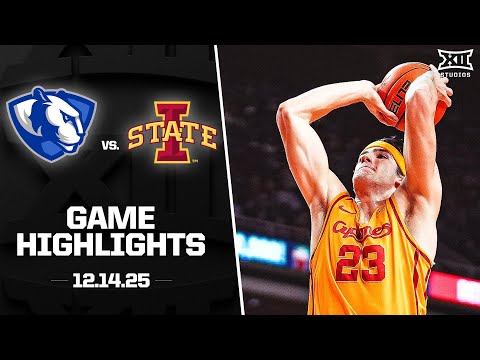 Eastern Illinois vs. #4 Iowa State Game Highlights | 2025-26 Big 12 Men’s Basketball