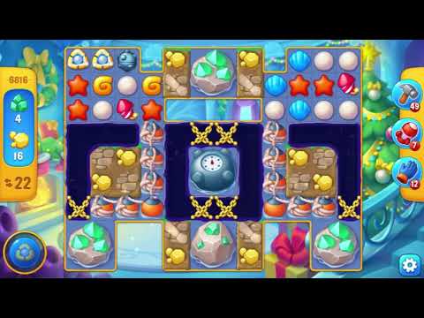 Fishdom  Level 6811 - 6820 (First Try) 🐡