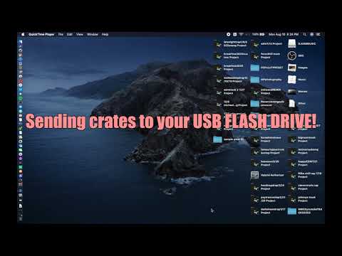 HOW to transfer crates and music onto a USB drive in Serato DJ