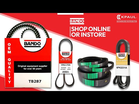 Bando Belts | Authorized Distributor | KPaul - Veteran Owned