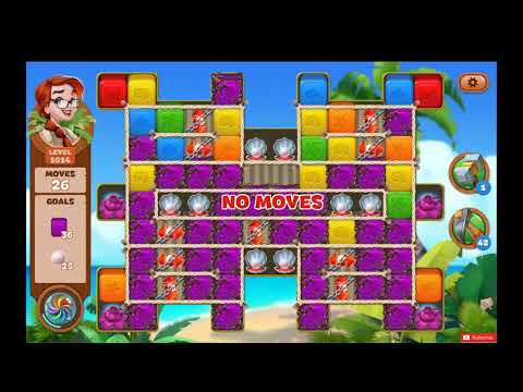 Lost Island Blast Adventure Level 1614 NO BOOSTERS - A S GAMING ✔