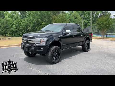 Fuel Maverick Wheel upgrade 2018 Ford F150 Akins Wild Willies Nitto 4" BDS Suspension Platinum 22x10