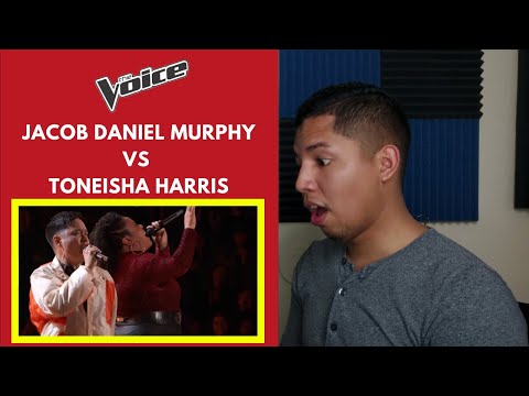 Vocal Coach Reacts to The Voice || Jacob Daniel Murphy vs Toneisha Harris