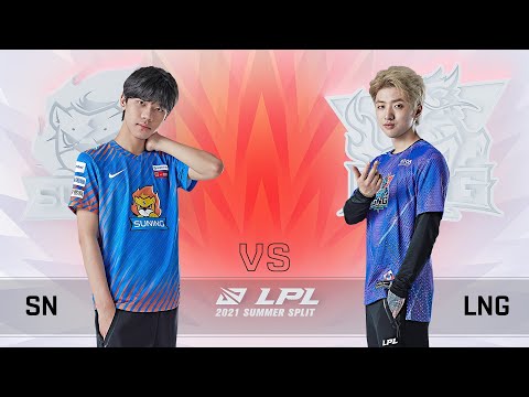 SN vs. LNG [Ván 1] - VÒNG PLAYOFFS TRẬN 1 - LPL Mùa Hè (2021)