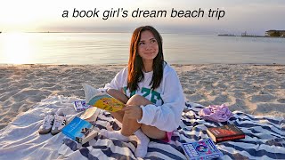 a book girl's dream beach trip | in my 20s diaries