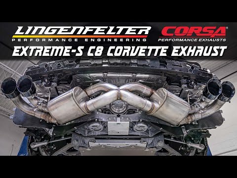 Lingenfelter Corsa Xtreme-S C8 Corvette Exhaust | Stock Exhaust Comparison