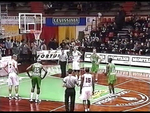 A2 1997/'98 Carne Montana Forlì - Faber Fabriano Basket 94-89