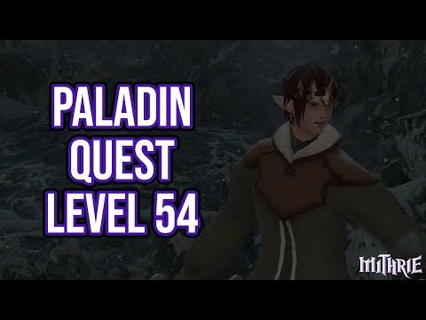 FFXIV 3.0 0672 Paladin Quest Level 54
