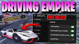 Driving Empire Script *NOKEY* AUTO FARM MONEY, AUTO DELIVERY, AUTO ROB & More!