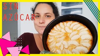 TORTA DE MANZANA SIN AZÚCAR (apta para diabéticos)
