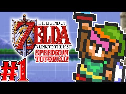 Zelda A Link to the Past Speedrun Tutorial Part 1 - TFS Plays