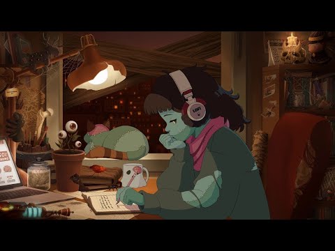 Video Thumbnail: Halloween lofi radio 🧟♀️ - spooky beats to get chills to