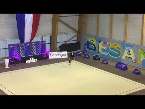Léa Garcia massues - Nat B 18 ans et + - France Besançon 2018