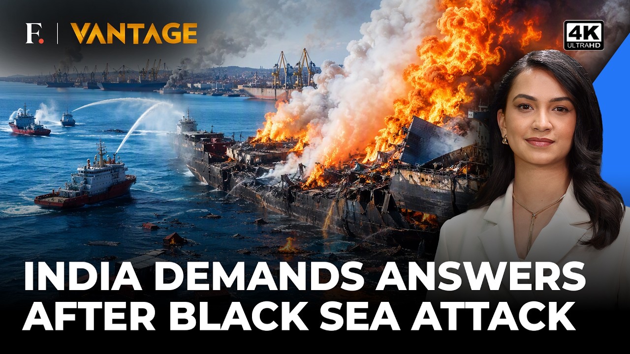 India Summons Ukraine Envoy After Black Sea Attack Kills Indian National | Vantage on Firstpost | 4K