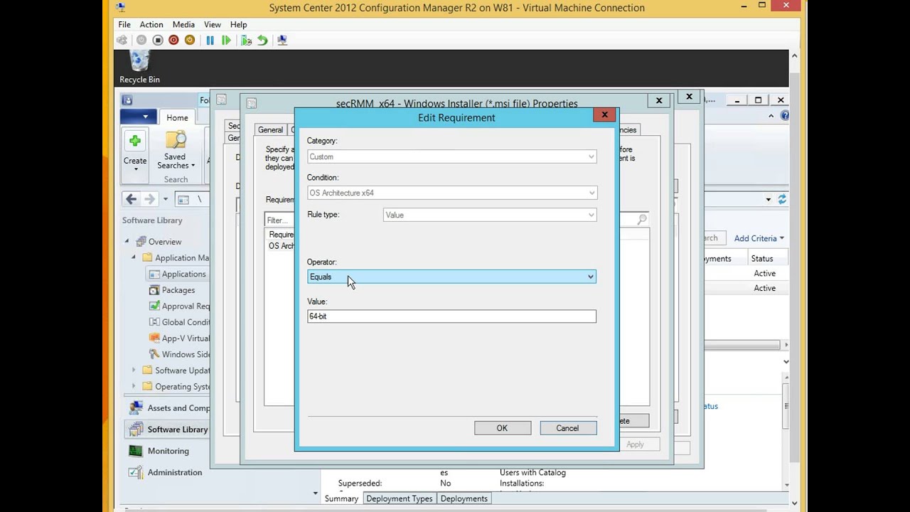 SCCM 2012 secRMM Application Deployment
