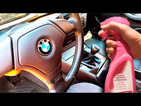 HOMEMADE TRICK | CLEAN THE INSIDE OF YOUR CAR 🧽, UPHOLSTERY, DASHBOARD, PLASTIC, LEATHER, ETC.
