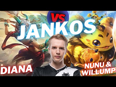 JANKOS | DIANA VS NUNU & WILLUMP | JNG GAMEPLAY | Patch 14.16 / Season 14 | #LeagueofLegends