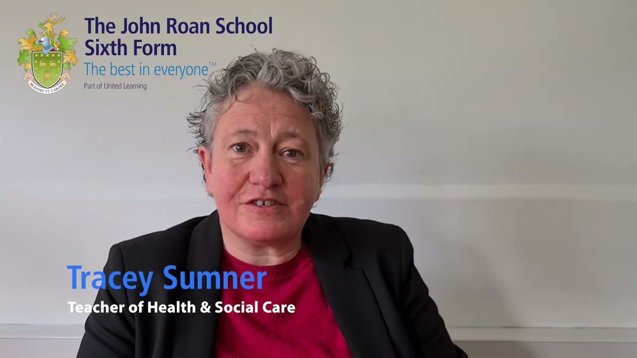 Health & Social Care BTEC at The John Roan Sixth Form