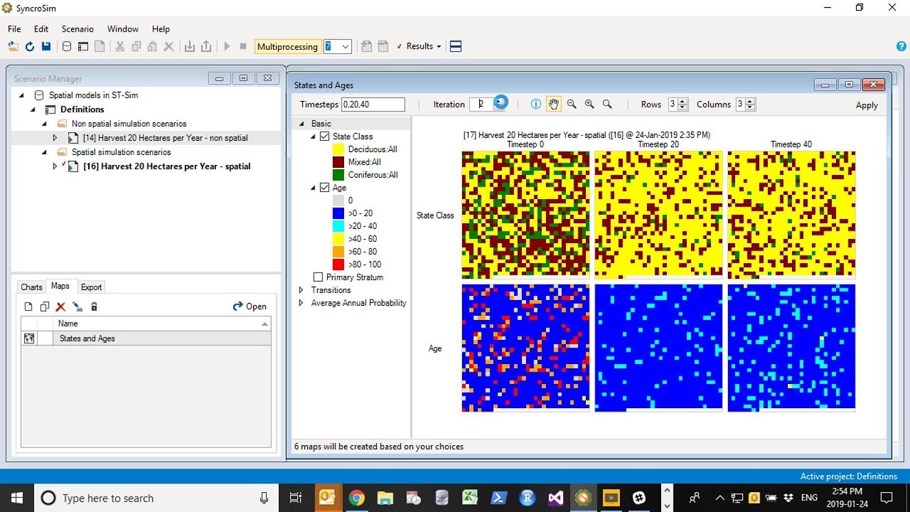 Spatial models in ST-Sim