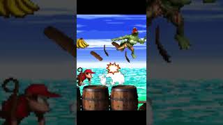 スーパードンキーコング2のワニが倒される時のモノマネ#スーパードンキーコング2 #donkeykongcountry2 #モノマネ