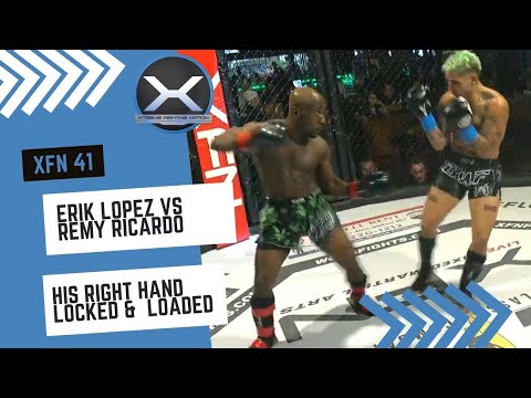 XFN 41 -  Erik Lopez vs Remy Ricardo - Kick Boxing Division