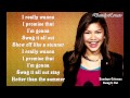 Zendaya Coleman Swag It Out Lyrics On Screen