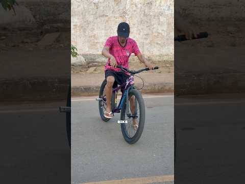 Josue Agora RASPA O PEDAL DA BIKE PEDALANDO PRA TRÁS