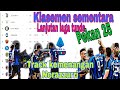 Klasemen sementara liga Italia serie A (hasil laga tunda pekan 25) Klasemen sementara liga Italia serie A (hasil laga tunda pekan 25)