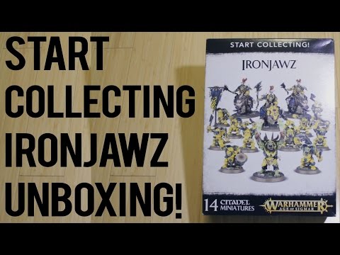 Warhammer Age of Sigmar Start Collecting Ironjawz Unboxing