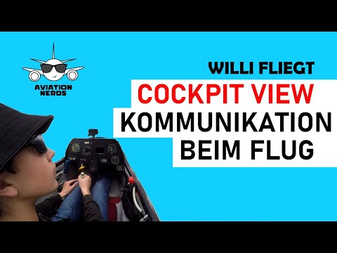 Segelfliegen SPL-Lizenz: Kommunikation beim Schulungsflug (Fluglehrer - Flugschüler | F-Schlepp) UHD