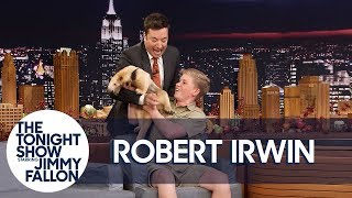 Jimmy Gets Attacked by Robert Irwin&#39;s Anteater