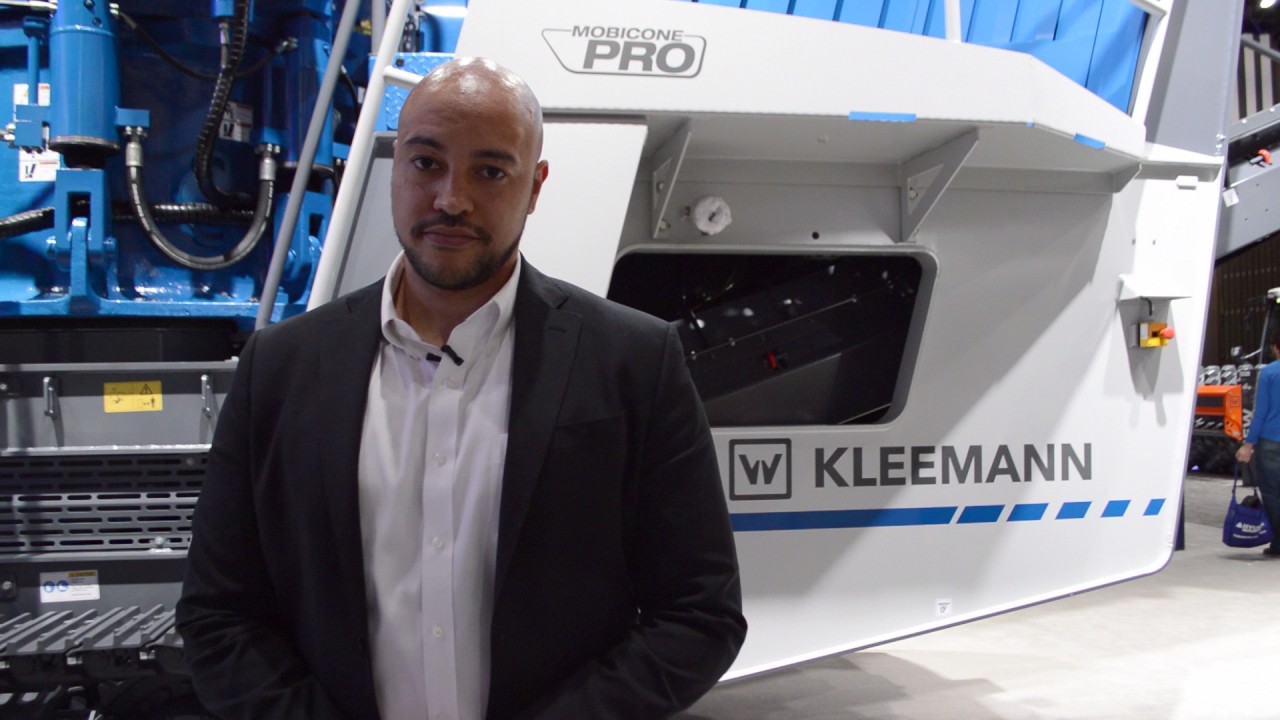 Kleemann showcases crusher line at ConExpo-Con/Agg 2017