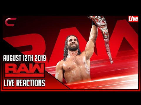 WWE RAW August 12th 2019 Live Stream: Live Reaction Conman167
