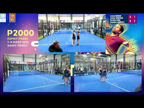 P2000 Lyon – 8e – Laurine Bergaud / Jennifer Denecheau vs Géraldine Sorel / Emmelien Lambregts