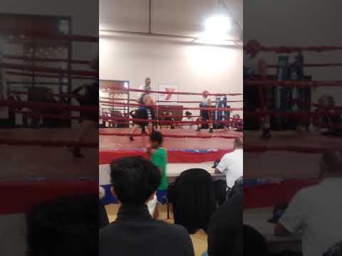 Medina NY boxing show rnd 2