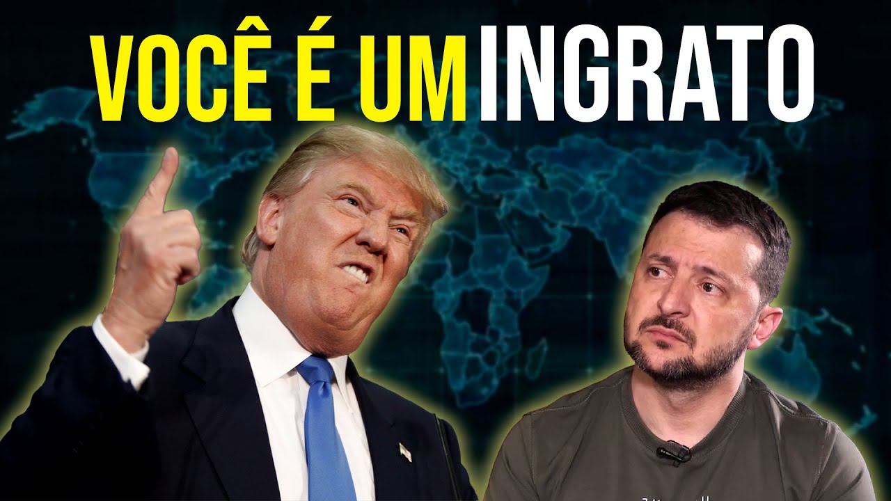 Trump e Zelensky brigam na Casa Branca. Quem sairá derrotado da guerra?
