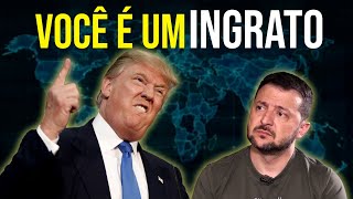 Trump e Zelensky brigam na Casa Branca. Quem sairá derrotado da guerra?
