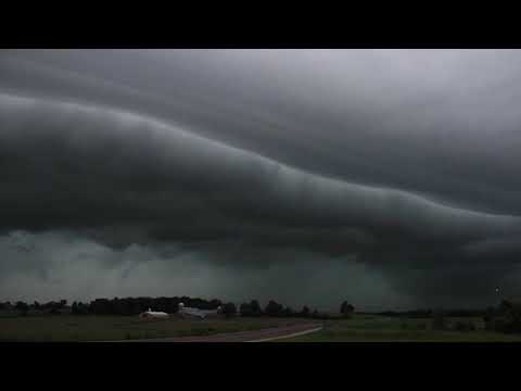 Shelf Cloud Wind Damage in Barron County, WI 6/30/2019